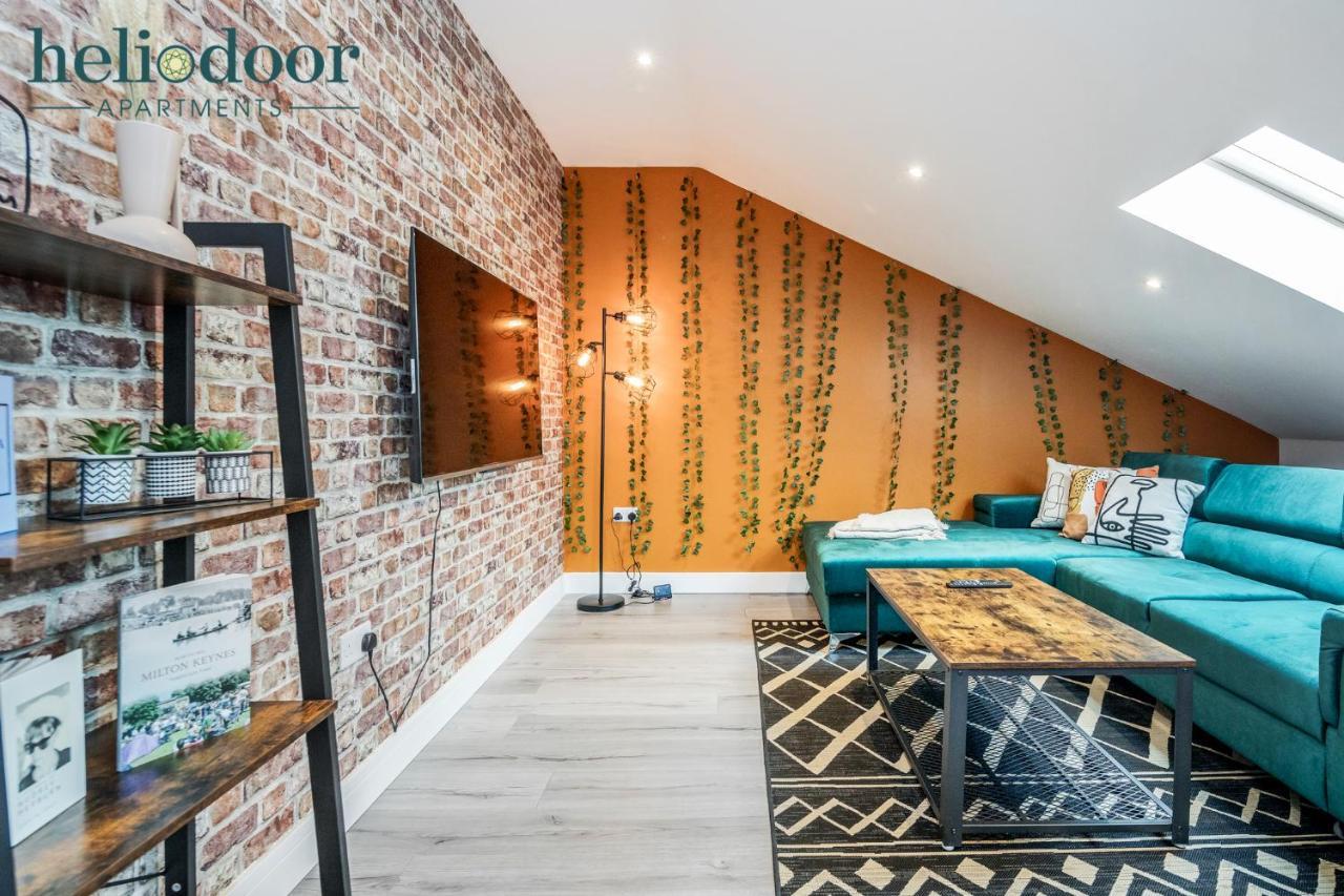 Milton Keynes Apartments, Sleeps Up To 5, Free Parking, Free Wifi & Movies, 7 Mins Drive To Milton Keynes Central Station For Direct Trains To London & The North Zewnętrze zdjęcie